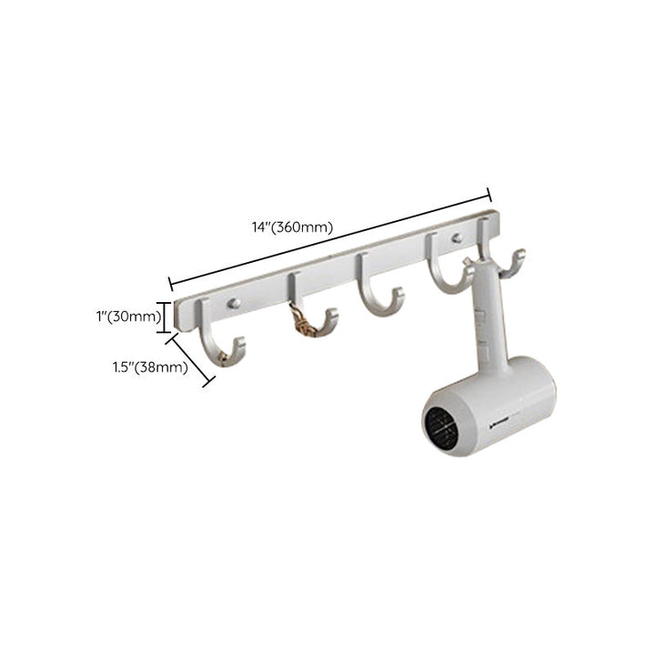 Lisslune | Traditional Bath Shelf Bathroom Accessories Hardware Set Stainless Steel Bathroom Set