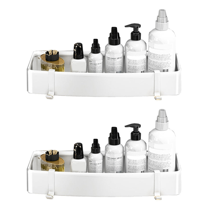 Lisslune | Modern Black-White Metal Bath Hardware Set Bath Rack Bathroom Hardware Set