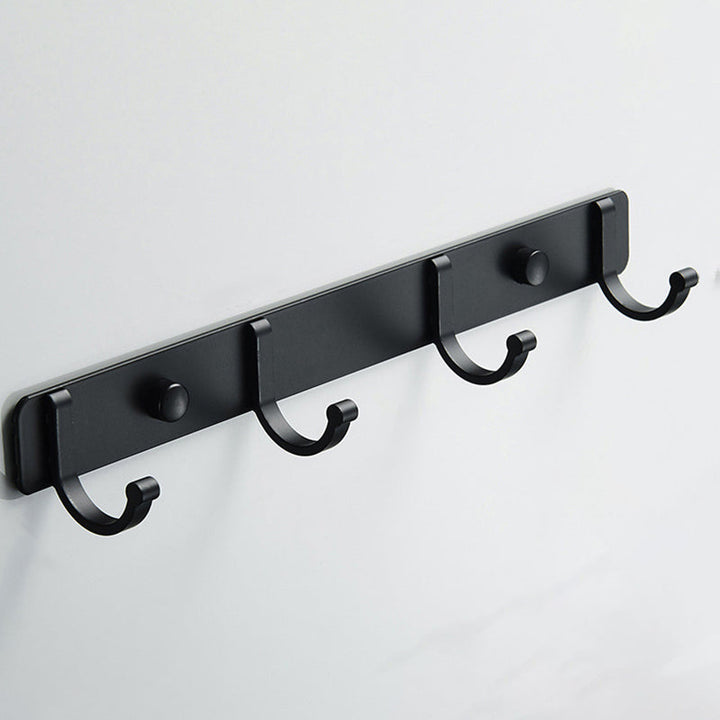 Lisslune | Modern Bathroom Accessories Set Silver/Black Bathroom Accessory Kit