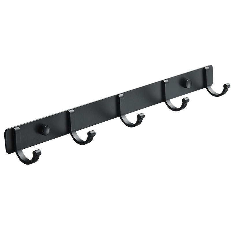 Lisslune | Modern Bathroom Accessories Set Silver/Black Bathroom Accessory Kit