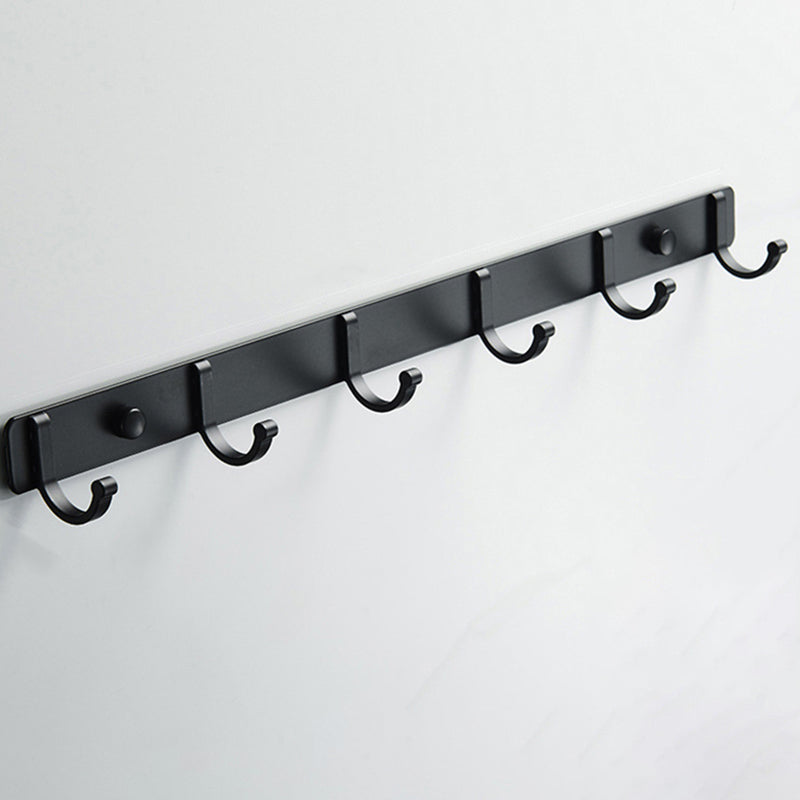 Lisslune | Modern Bathroom Accessories Set Silver/Black Bathroom Accessory Kit