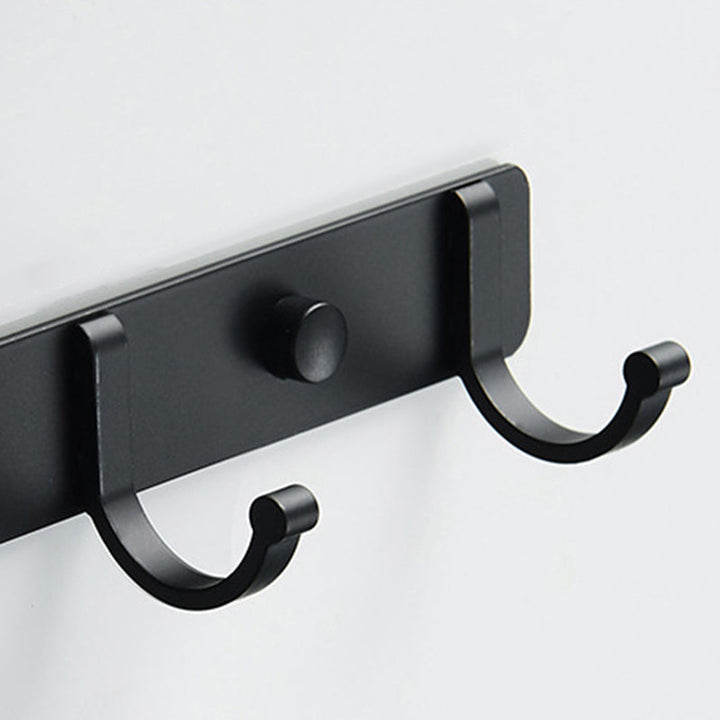 Lisslune | Modern Bathroom Accessories Set Silver/Black Bathroom Accessory Kit