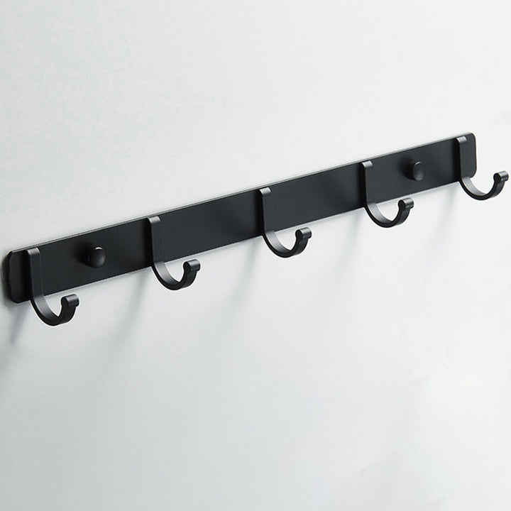 Lisslune | Modern Bathroom Accessories Set Silver/Black Bathroom Accessory Kit