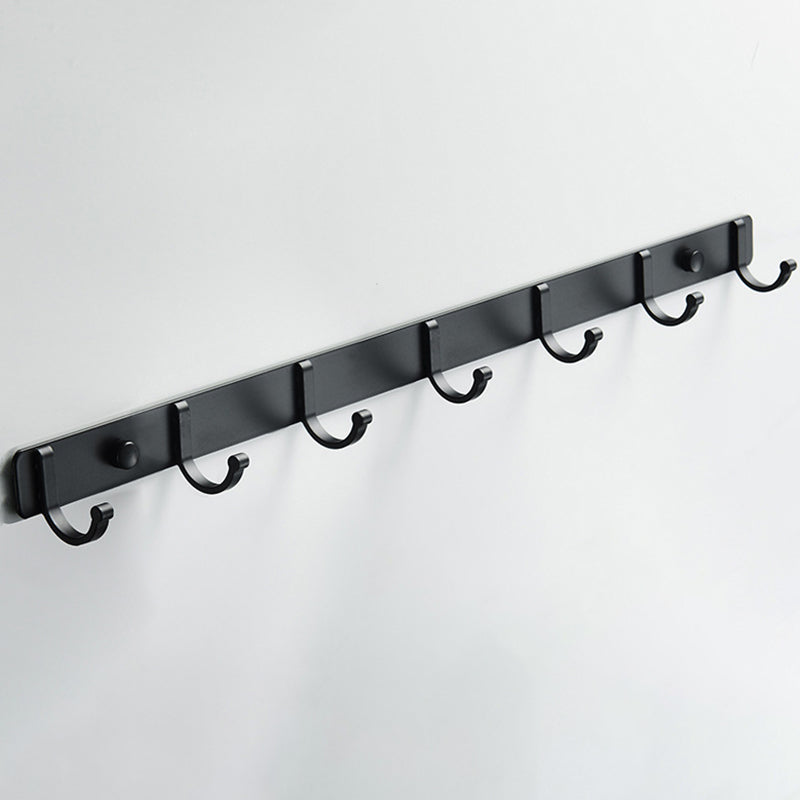 Lisslune | Modern Bathroom Accessories Set Silver/Black Bathroom Accessory Kit