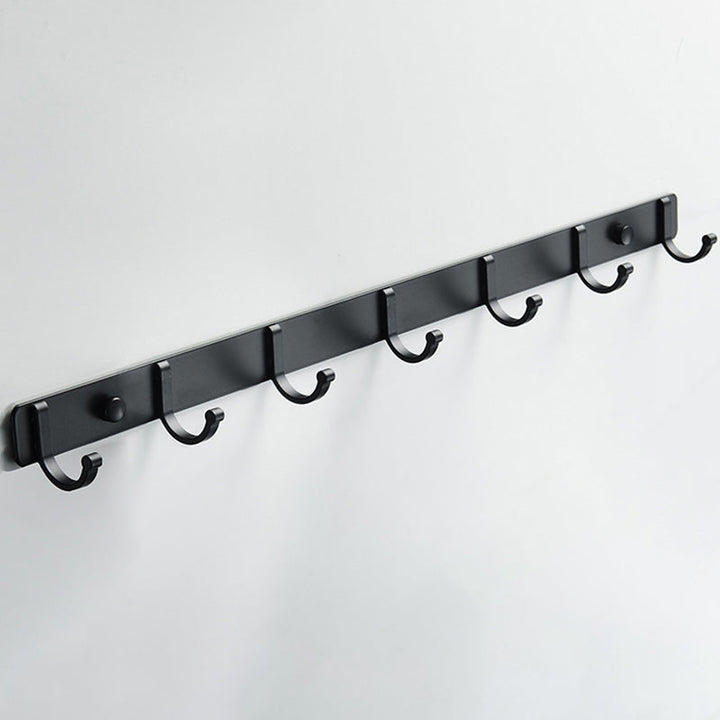 Lisslune | Modern Bathroom Accessories Set Silver/Black Bathroom Accessory Kit