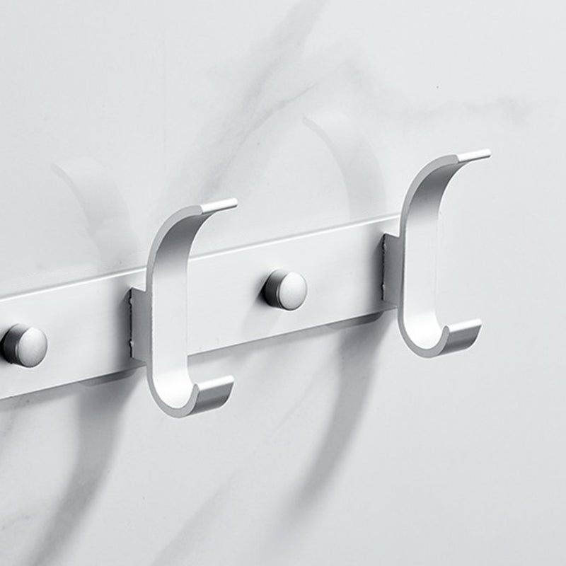 Lisslune | Modern Bathroom Accessories Set Silver/Black Bathroom Accessory Kit