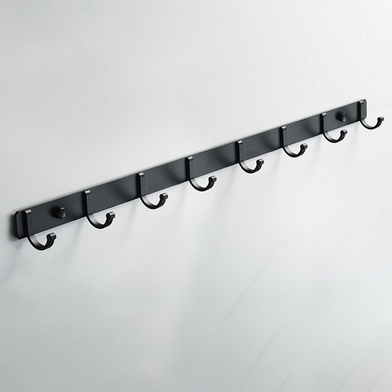 Lisslune | Modern Bathroom Accessories Set Silver/Black Bathroom Accessory Kit