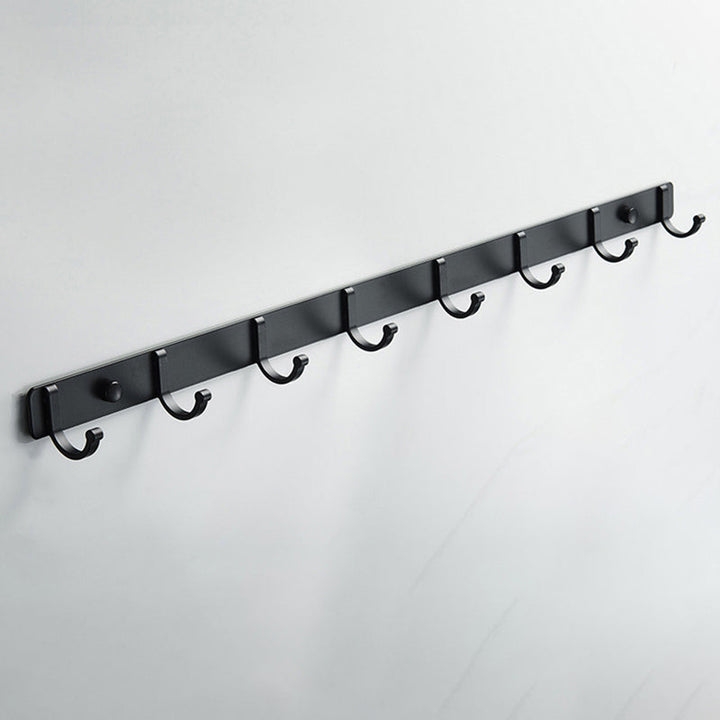 Lisslune | Modern Bathroom Accessories Set Silver/Black Bathroom Accessory Kit