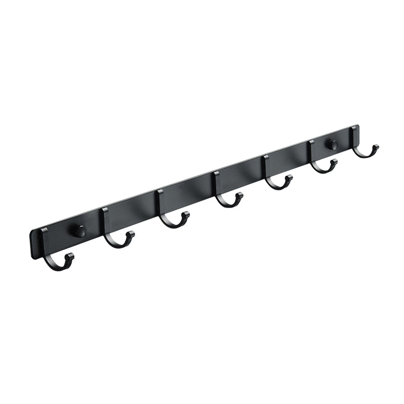 Lisslune | Modern Bathroom Accessories Set Silver/Black Bathroom Accessory Kit
