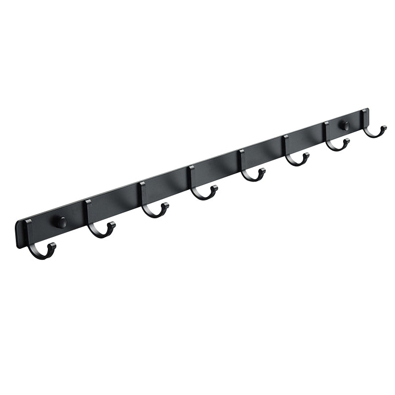 Lisslune | Modern Bathroom Accessories Set Silver/Black Bathroom Accessory Kit