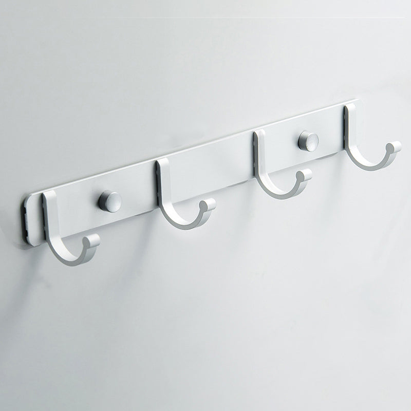 Lisslune | Modern Bathroom Accessories Set Silver/Black Bathroom Accessory Kit