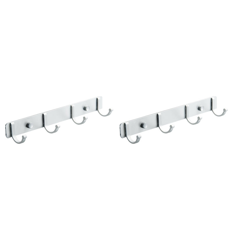 Lisslune | Modern Bathroom Accessories Set Silver/Black Bathroom Accessory Kit