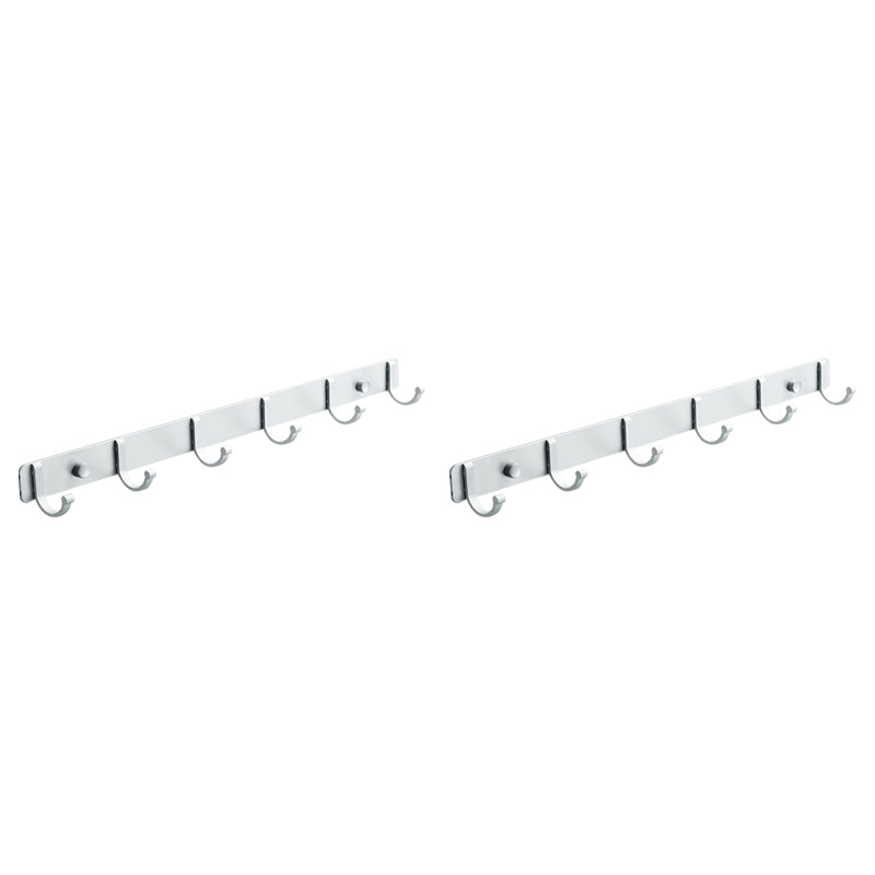 Lisslune | Modern Bathroom Accessories Set Silver/Black Bathroom Accessory Kit