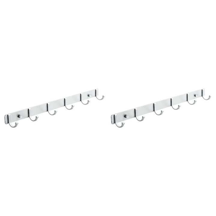 Lisslune | Modern Bathroom Accessories Set Silver/Black Bathroom Accessory Kit