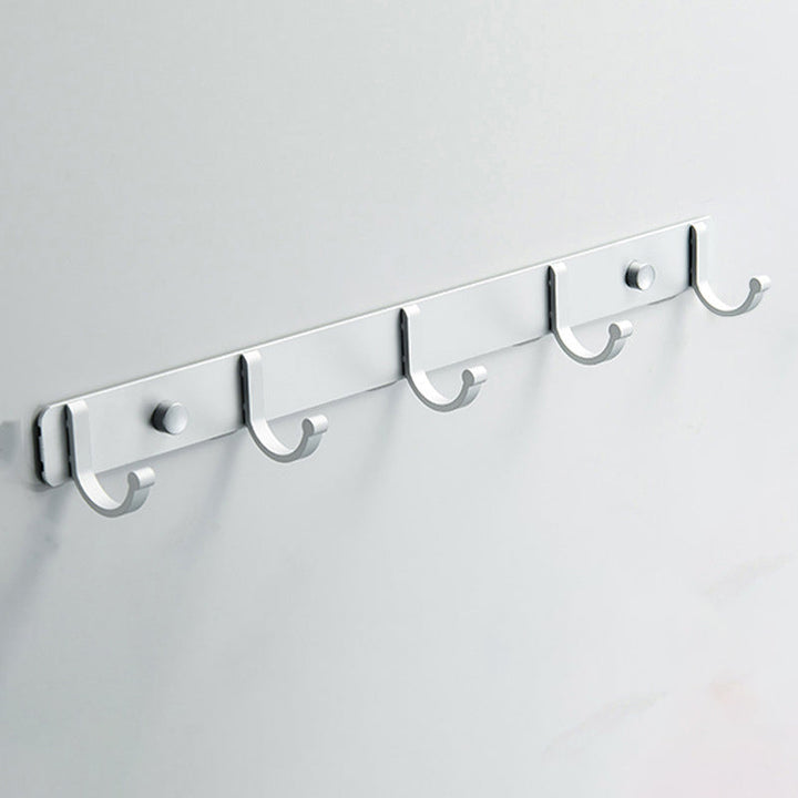 Lisslune | Modern Bathroom Accessories Set Silver/Black Bathroom Accessory Kit