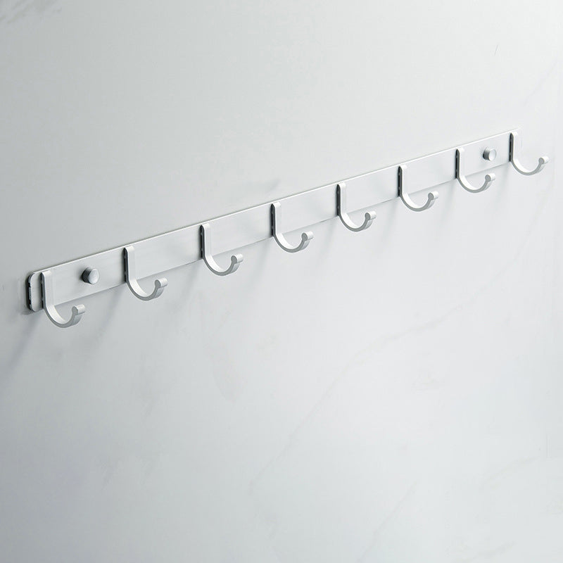 Lisslune | Modern Bathroom Accessories Set Silver/Black Bathroom Accessory Kit