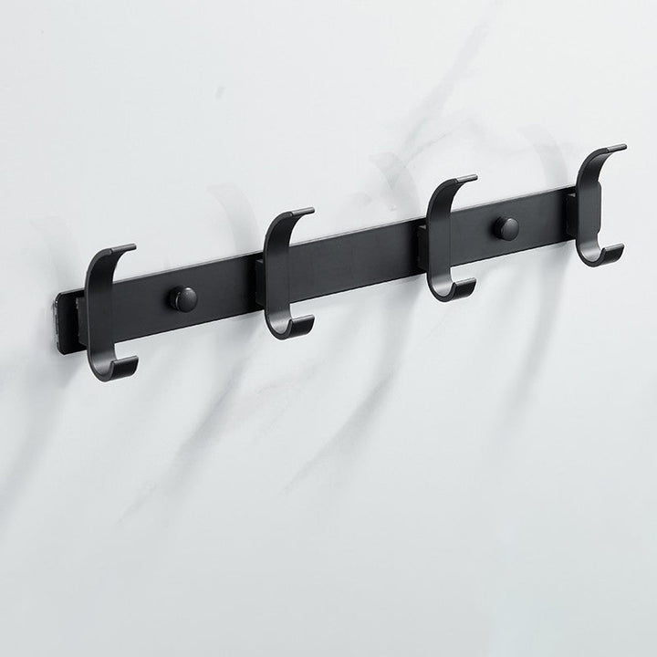 Lisslune | Modern Bathroom Accessories Set Silver/Black Bathroom Accessory Kit