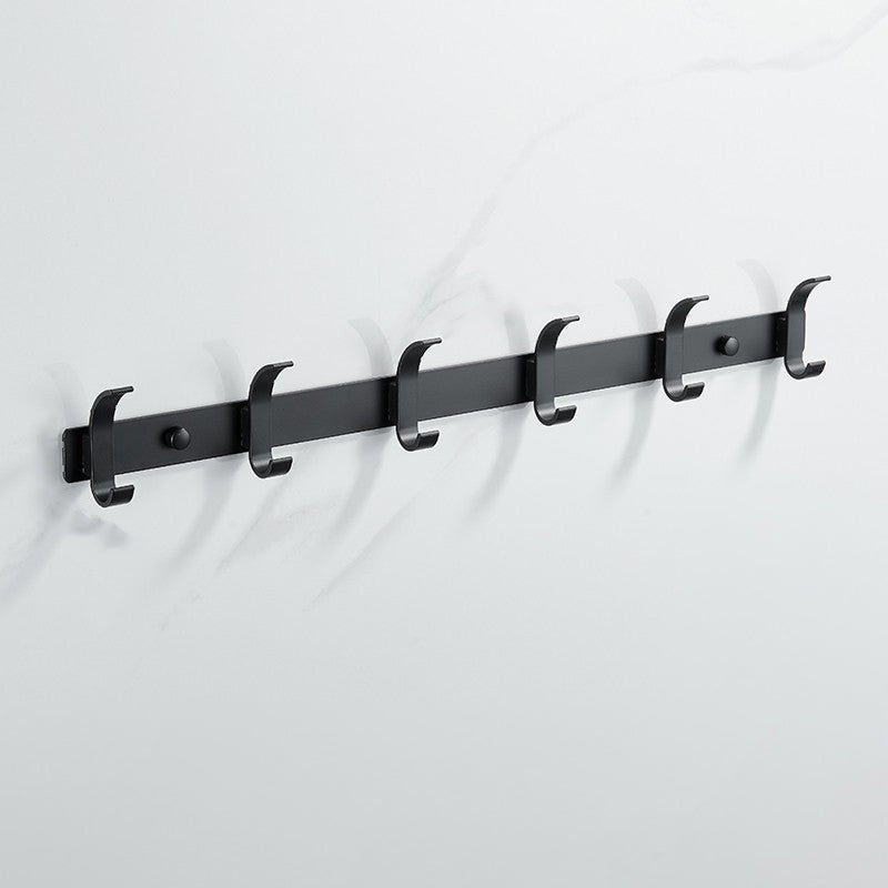 Lisslune | Modern Bathroom Accessories Set Silver/Black Bathroom Accessory Kit