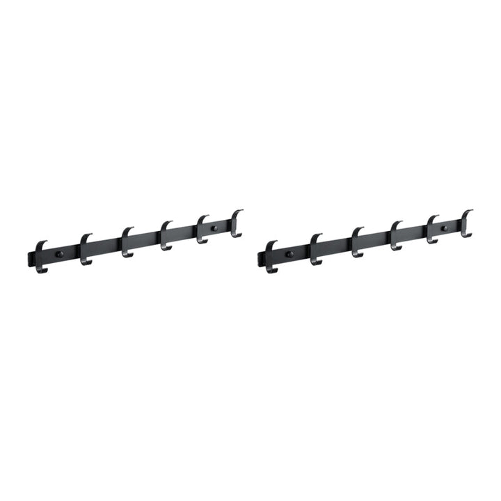 Lisslune | Modern Bathroom Accessories Set Silver/Black Bathroom Accessory Kit
