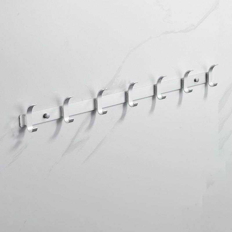 Lisslune | Modern Bathroom Accessories Set Silver/Black Bathroom Accessory Kit
