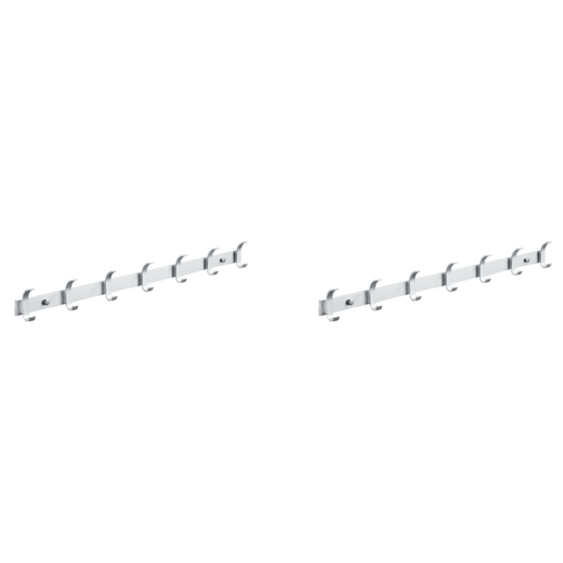 Lisslune | Modern Bathroom Accessories Set Silver/Black Bathroom Accessory Kit