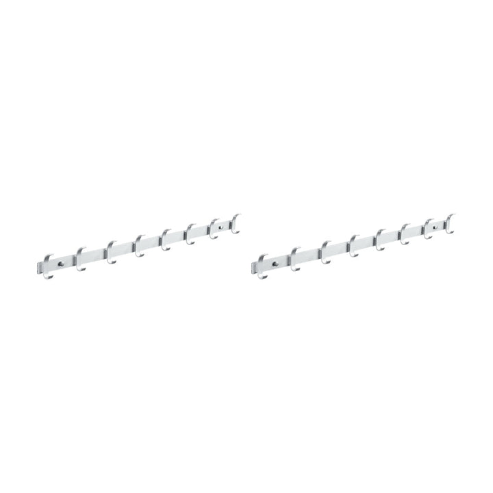 Lisslune | Modern Bathroom Accessories Set Silver/Black Bathroom Accessory Kit