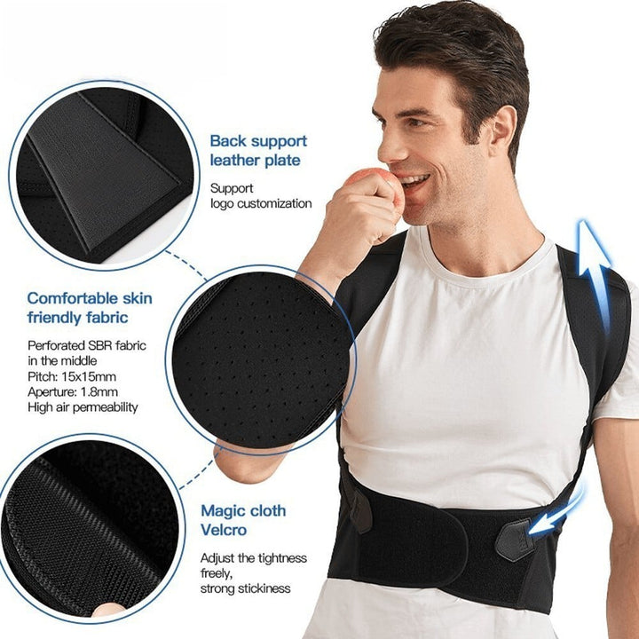 Lisslune | Adjustable Back Posture Belt Office Home Gym Unisex