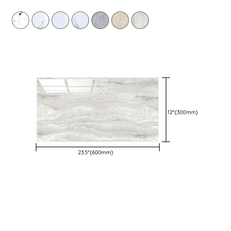Lisslune | Contemporary Wallpaper Modern Style Bathroom Wallpaper with Rectangular Shape
