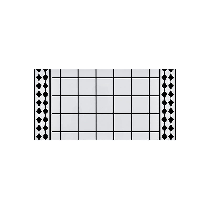 Lisslune | Modern Style Wallpaper Kitchen Single Tile Wallpaper with Rectangular Shape