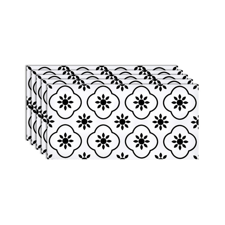 Lisslune | Modern Style Wallpaper Kitchen Single Tile Wallpaper with Rectangular Shape
