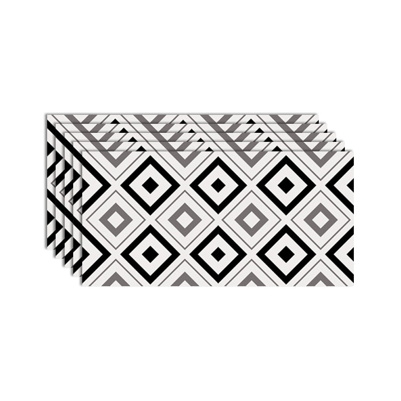 Lisslune | Modern Style Wallpaper Kitchen Single Tile Wallpaper with Rectangular Shape