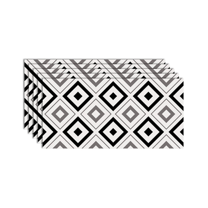 Lisslune | Modern Style Wallpaper Kitchen Single Tile Wallpaper with Rectangular Shape
