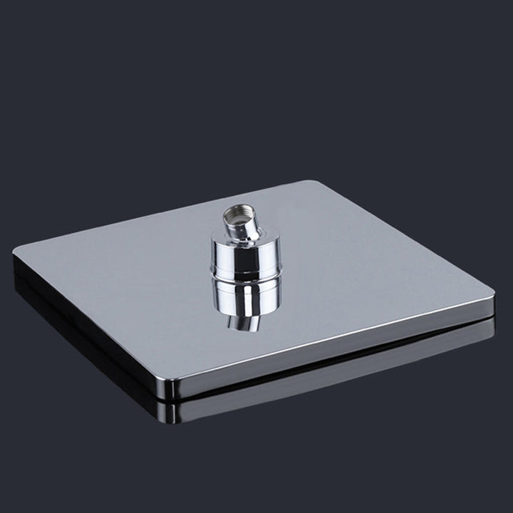 Lisslune | Bathroom Shower Head Square Ceiling Mounted Rain Shower Fixed Shower Head