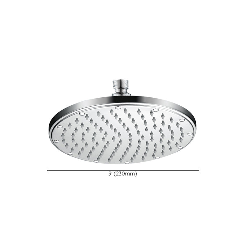 Lisslune | Contemporary Style Shower Head Bathroom Fixed Shower Head with Round and Square Shape