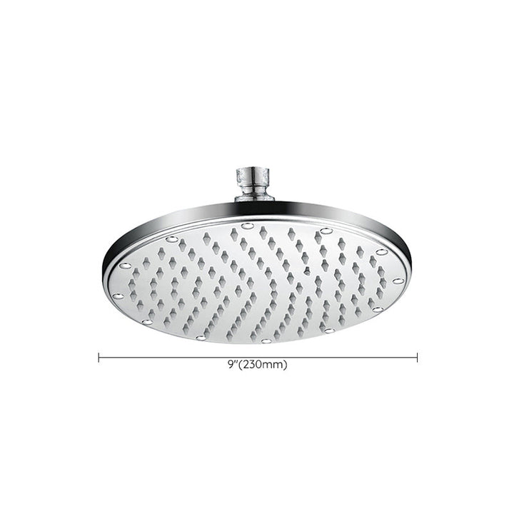 Lisslune | Contemporary Style Shower Head Bathroom Fixed Shower Head with Round and Square Shape