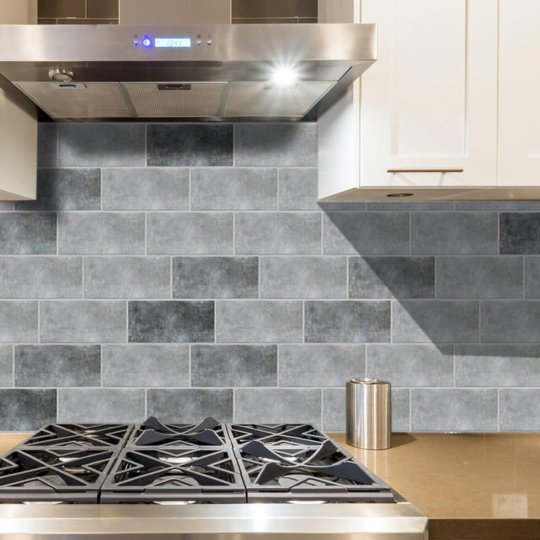 Lisslune | Industrial Charm Brick Wall Sticker: Effortless Apartment Upgrade