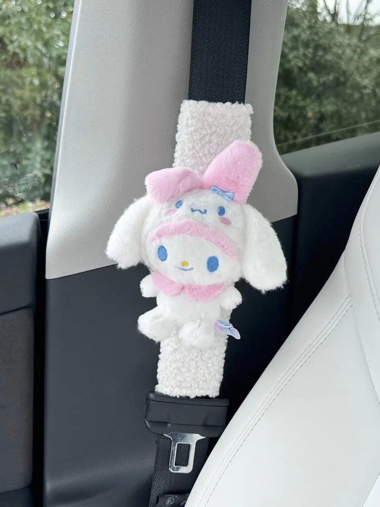 Lisslune | Cute Cartoon Dog Seat Belt Shoulder Protection