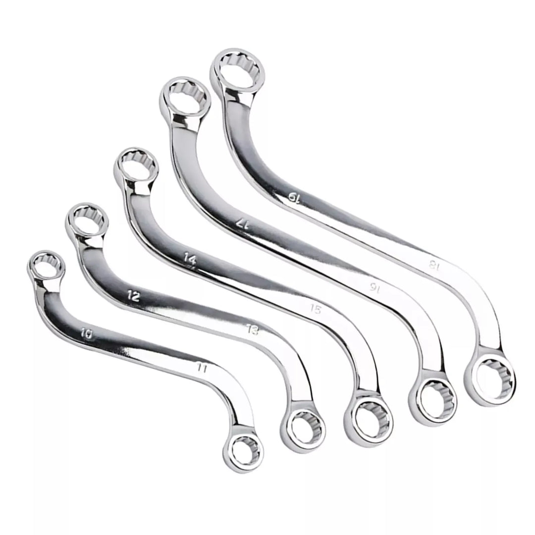 Lisslune | 5-piece S-type hex key set - Double-sided wrench tool set