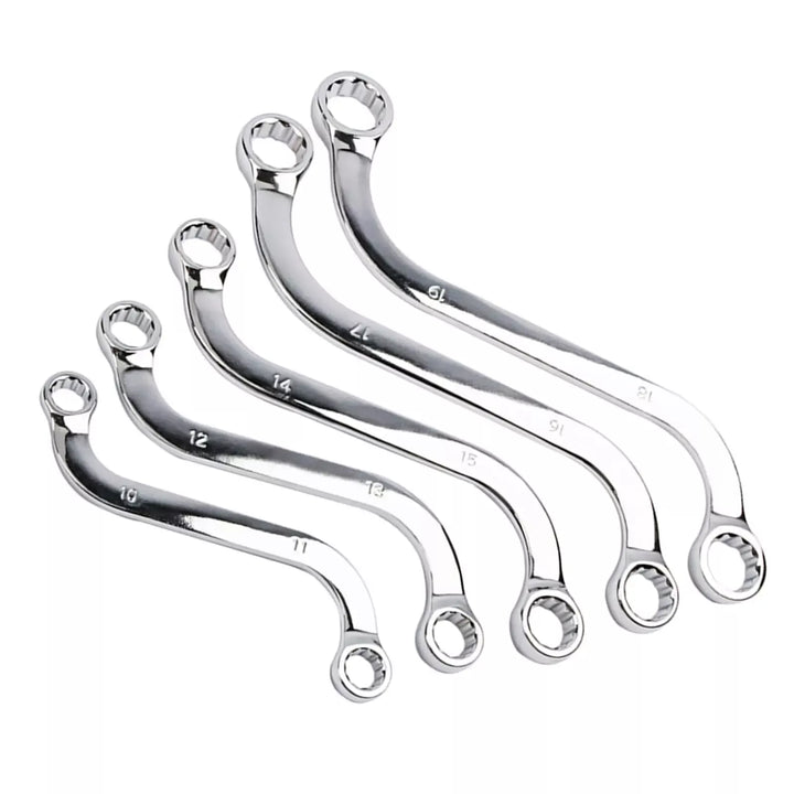 Lisslune | 5-piece S-type hex key set - Double-sided wrench tool set