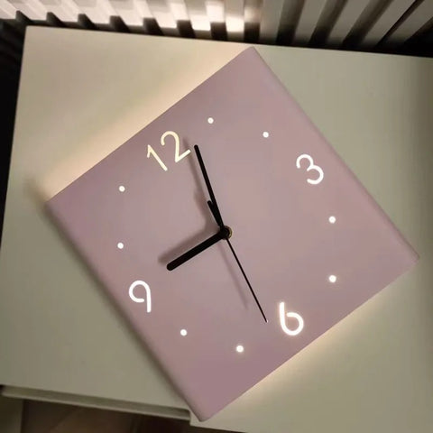 Lisslune | MetroSync | Modern double-sided wall clock