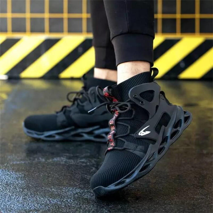 Lisslune | Lightweight, breathable work shoes with steel toe