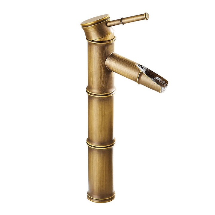 Lisslune | Country House Style Single Hole Sink Faucet with a Lever Handle