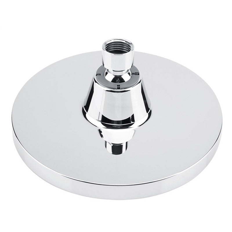 Lisslune | Round Fest Shower Head Silver Single Jet Wall Mounted Shower Head