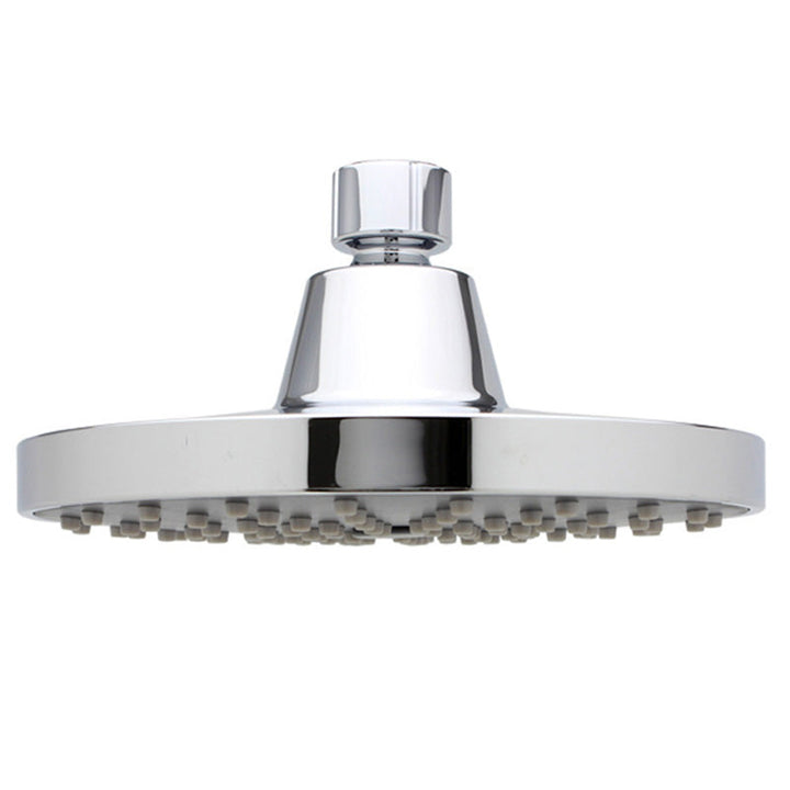 Lisslune | Round Fest Shower Head Silver Single Jet Wall Mounted Shower Head