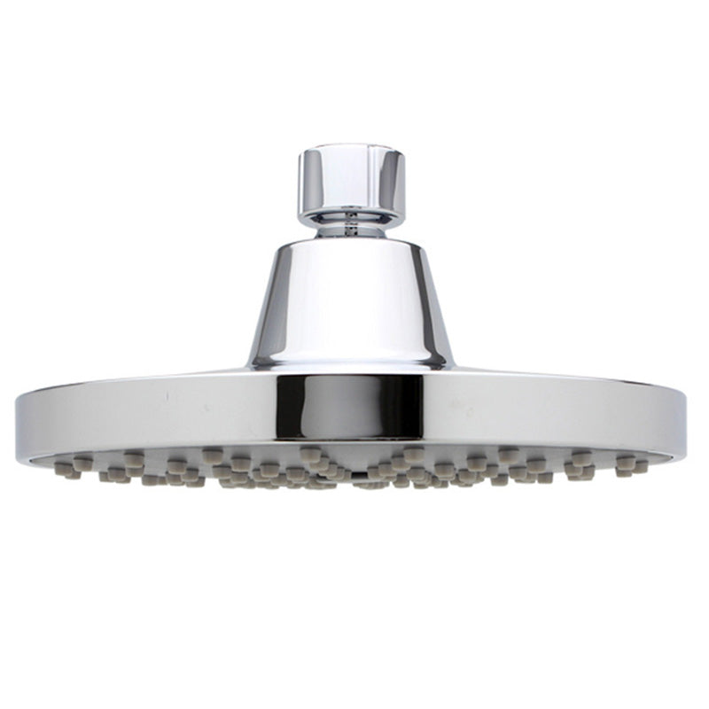 Lisslune | Round Fest Showerhead Silver Single Jet Wall Mount Showerhead