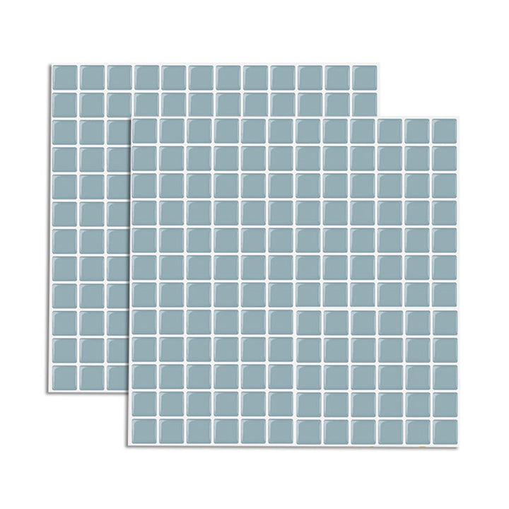 Lisslune | Peel & Stick Mosaic Tile Square Plastic Waterproof Peel and Stick Tiles for the Kitchen
