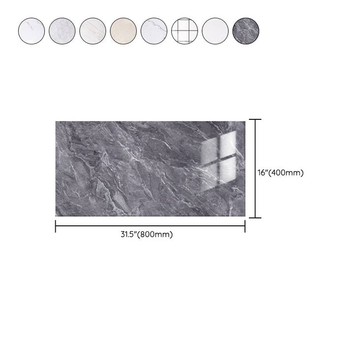 Lisslune | Wall floor tile artificial marble paste waterproof floor tile wallpaper