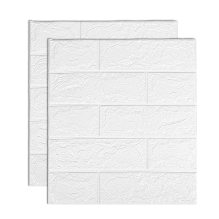Lisslune | Industrial Wall Paneling Peel and Stick Wood Look Design Waterproof Foam Wall Paneling