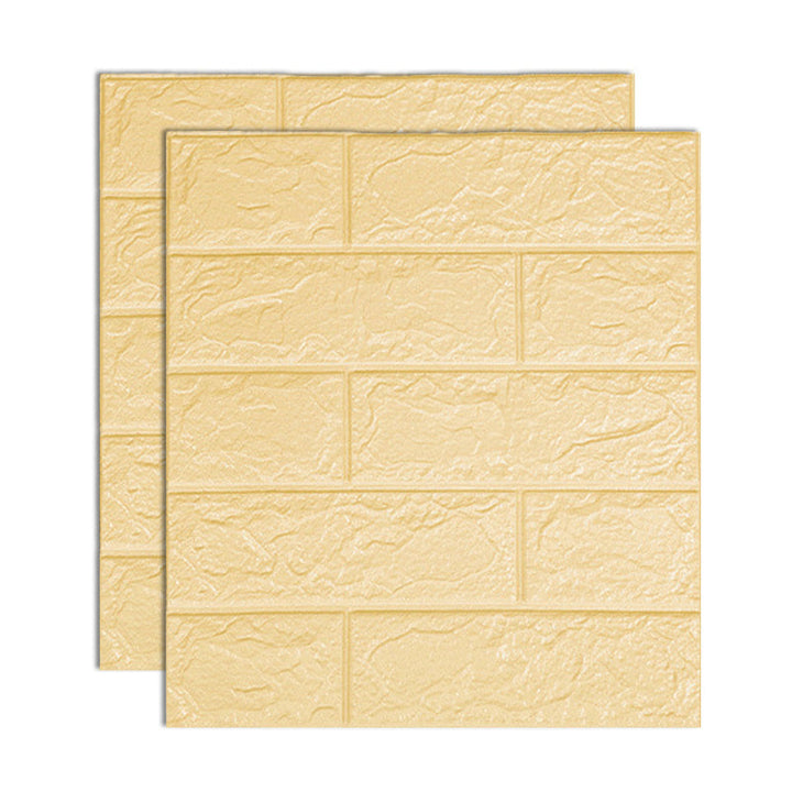Lisslune | Industrial Wall Paneling Peel and Stick Wood Look Design Waterproof Foam Wall Paneling