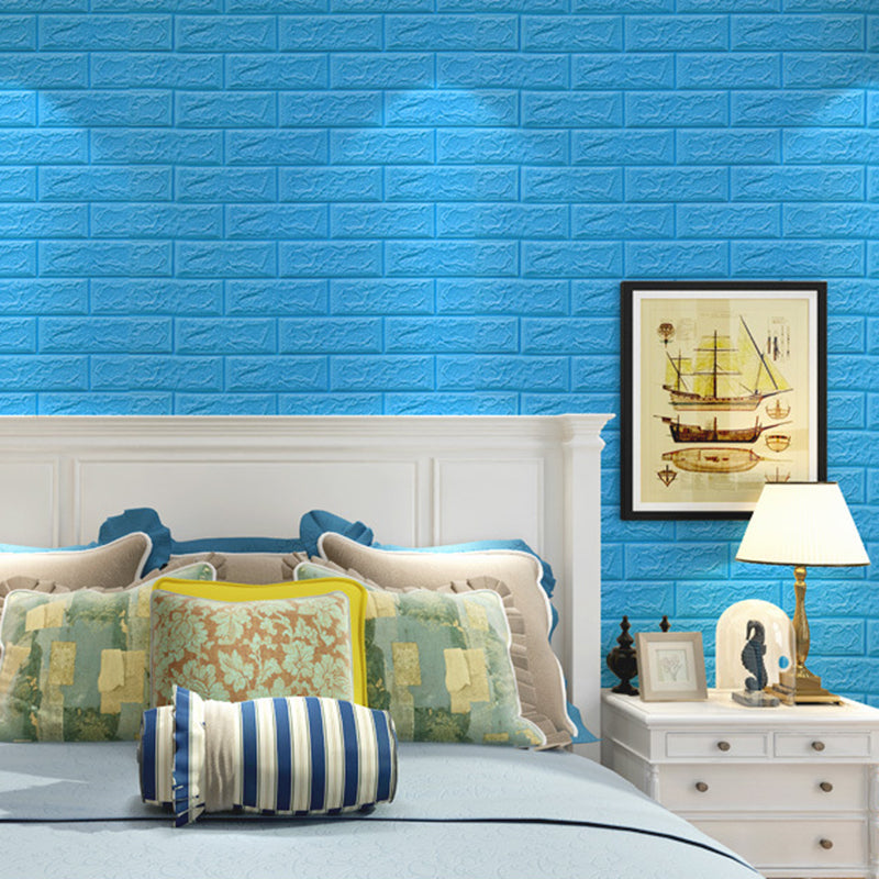 Lisslune | Industrial Wall Paneling Peel and Stick Wood Look Design Waterproof Foam Wall Paneling